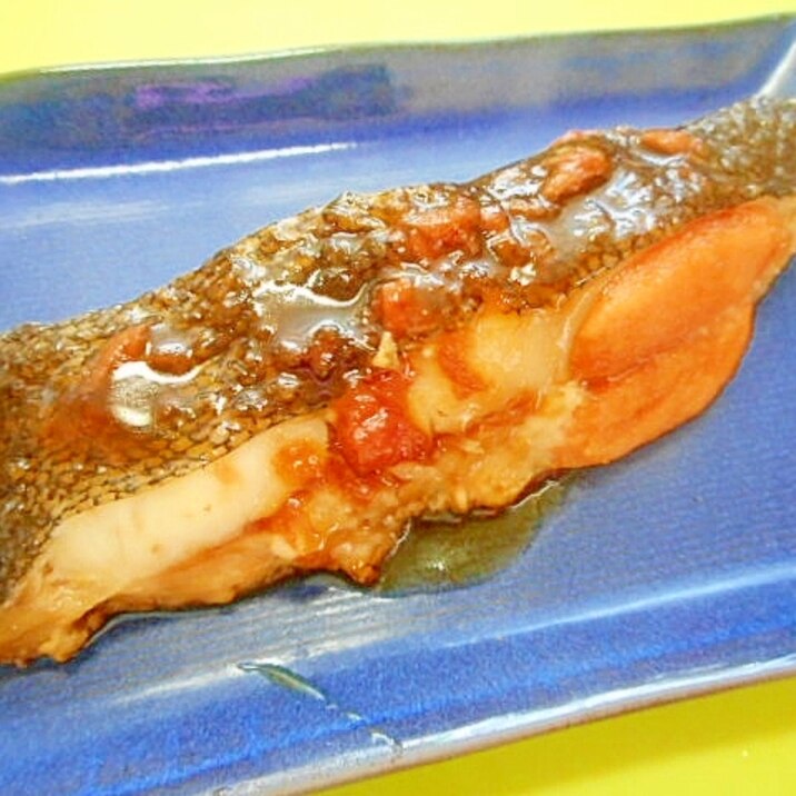 子持ちカレイの梅照り焼き レシピ 作り方 By Mint74 楽天レシピ